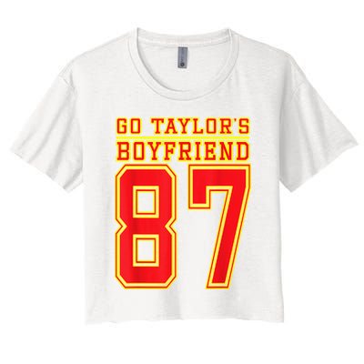Go Taylor’S Boyfriend Best Funny Crop Top