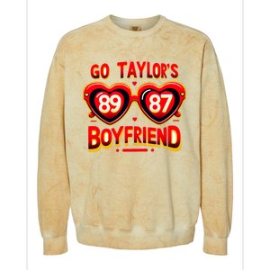 Go TaylorS Boyfriend Colorblast Crewneck Sweatshirt