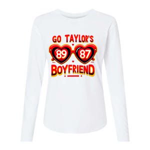 Go TaylorS Boyfriend Womens Cotton Relaxed Long Sleeve T-Shirt