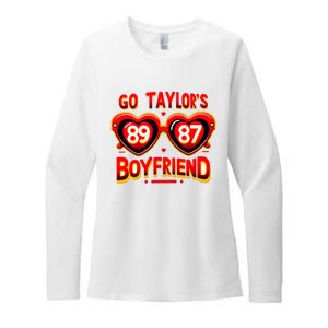 Go TaylorS Boyfriend Womens CVC Long Sleeve Shirt