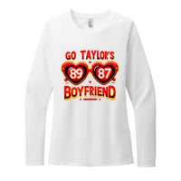 Go TaylorS Boyfriend Womens CVC Long Sleeve Shirt