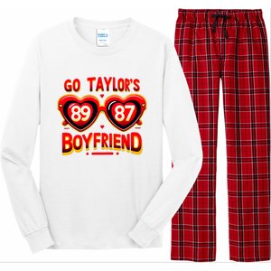 Go TaylorS Boyfriend Long Sleeve Pajama Set