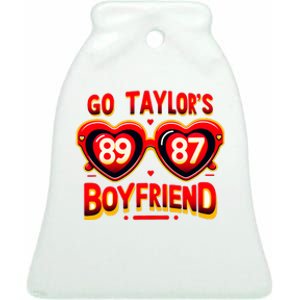 Go TaylorS Boyfriend Ceramic Bell Ornament