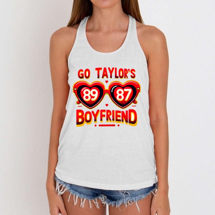 Go TaylorS Boyfriend Women's Knotted Racerback Tank