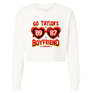 Go TaylorS Boyfriend Cropped Pullover Crew