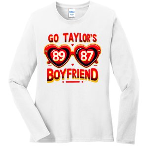 Go TaylorS Boyfriend Ladies Long Sleeve Shirt