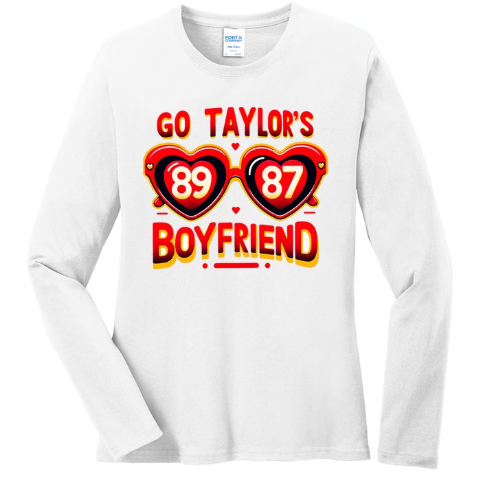 Go TaylorS Boyfriend Ladies Long Sleeve Shirt