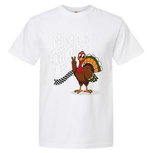 Give Thanks Bro Cute Turkey Thankful Thanksgiving Garment-Dyed Heavyweight T-Shirt