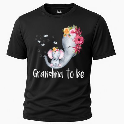 Grandma To Be Elephant Baby Shower For Floral Performance Shirt