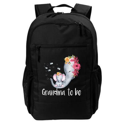 Grandma To Be Elephant Baby Shower For Floral Backpack