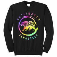 Gatlinburg Tennessee Bear Great Smoky Mountains Tie Dye Sweatshirt