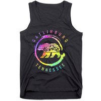 Gatlinburg Tennessee Bear Great Smoky Mountains Tie Dye Tank Top