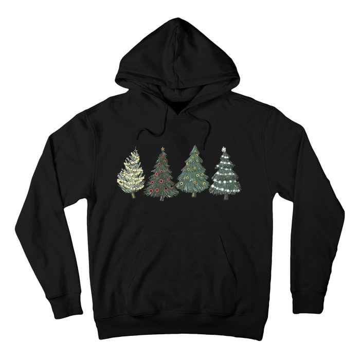 Green Tree Christmas Hoodie