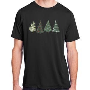 Green Tree Christmas Adult ChromaSoft Performance T-Shirt