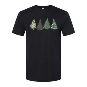 Green Tree Christmas Softstyle CVC T-Shirt