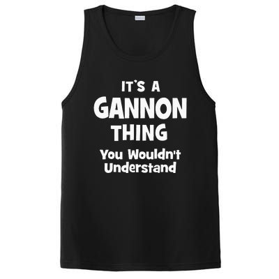 Gannon Thing College University Alumni Funny PosiCharge Competitor Tank