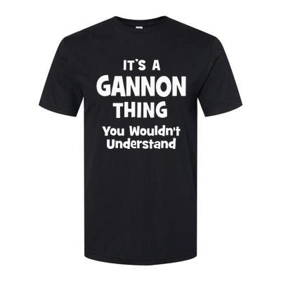 Gannon Thing College University Alumni Funny Softstyle® CVC T-Shirt