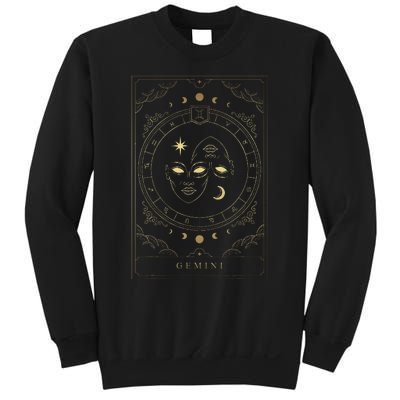 Gemini Tarot Card Zodiac Sweatshirt