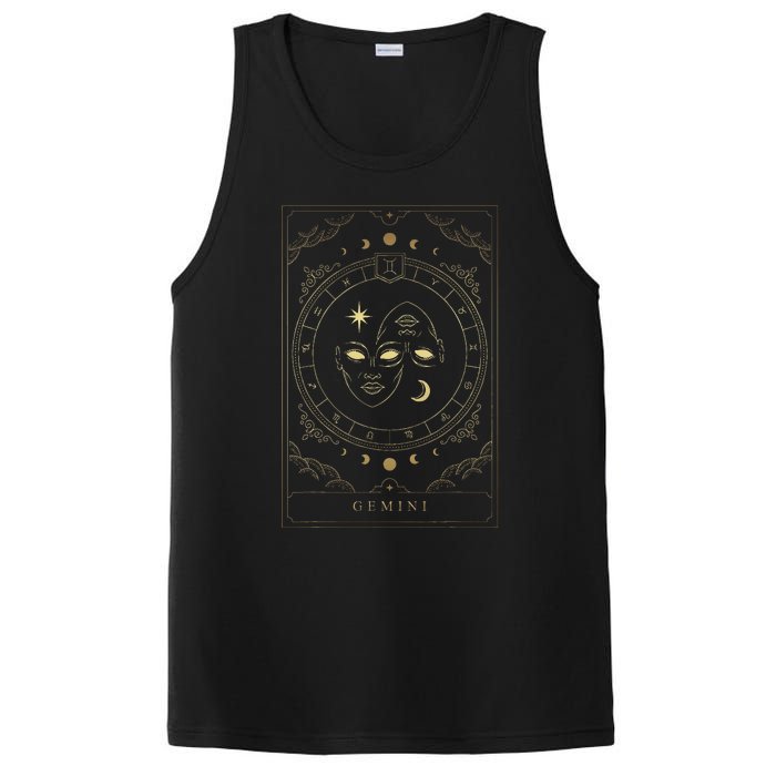 Gemini Tarot Card Zodiac PosiCharge Competitor Tank