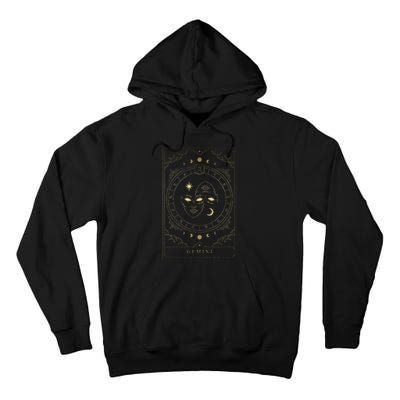 Gemini Tarot Card Zodiac Tall Hoodie