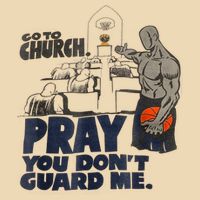 Go To Church Pray You Don't Guard Me Funny Tee For Men Women Zip Tote Bag