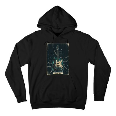 Guitar Tarot Card Musician Design Hoodie