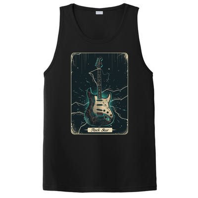 Guitar Tarot Card Musician Design PosiCharge Competitor Tank