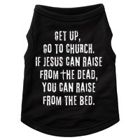 GO TO CHURCH Funny Christian Fellowship Doggie Tank