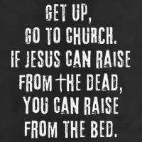 GO TO CHURCH Funny Christian Fellowship Hat