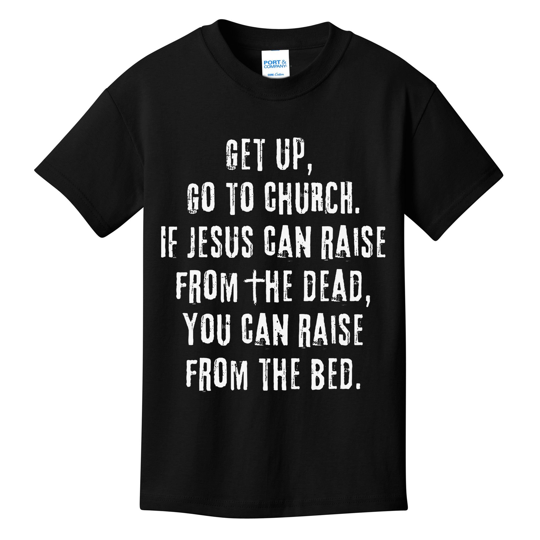GO TO CHURCH Funny Christian Fellowship Kids T-Shirt