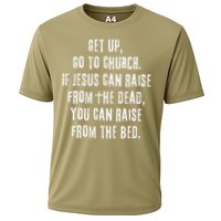 GO TO CHURCH Funny Christian Fellowship Cooling Performance Crew T-Shirt
