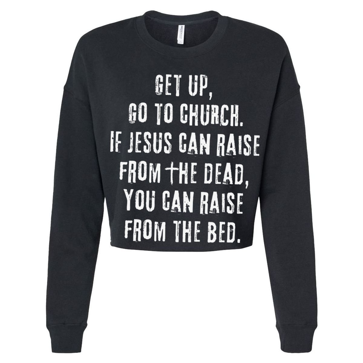 GO TO CHURCH Funny Christian Fellowship Cooling Performance Crew T-Shirt