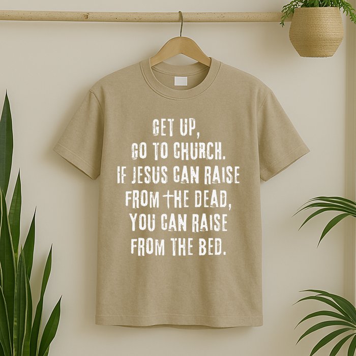 GO TO CHURCH Funny Christian Fellowship T-Shirt