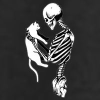 Grab This Cute Skeleton Holding Cat Gift For Your Cat Gift Adult Drive Performance Visor