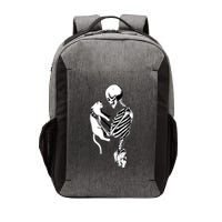 Grab This Cute Skeleton Holding Cat Gift For Your Cat Gift Vector Backpack