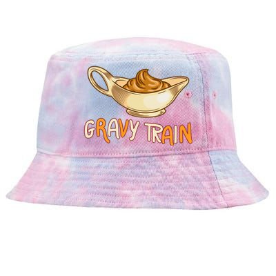 Gravy Train Chicken Gravy Funny Gift Tie-Dyed Bucket Hat