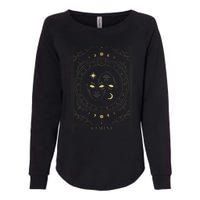 Gemini Tarot Card Zodiac Womens California Wash Sweatshirt