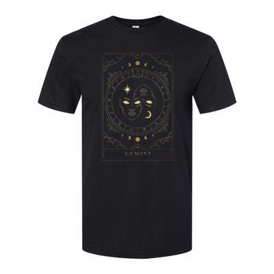 Gemini Tarot Card Zodiac Softstyle® CVC T-Shirt