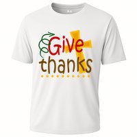 Give Thanks Cross Thanksgiving Performance Shirt