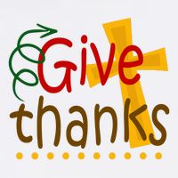 Give Thanks Cross Thanksgiving Flatbill Hat