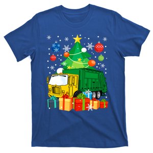 Garbage Truck Christmas Tree Lights Ornat Decor Xmas Meaningful Gift T-Shirt