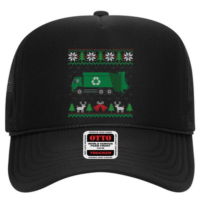 Garbage Truck City Vehicle Jobs Ugly Christmas Xmas Cute Gift Trucker Hat