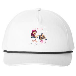 Girls Trip Cheaper Than A Therapy Funny Wine Party Gift Snapback Five-Panel Rope Hat