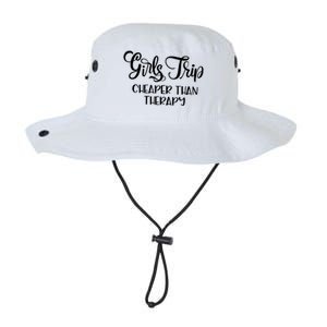 Girls Trip Cheapers Than Therapy Hello Summer Vacation Beach Cool Gift Legacy Cool Fit Booney Bucket Hat