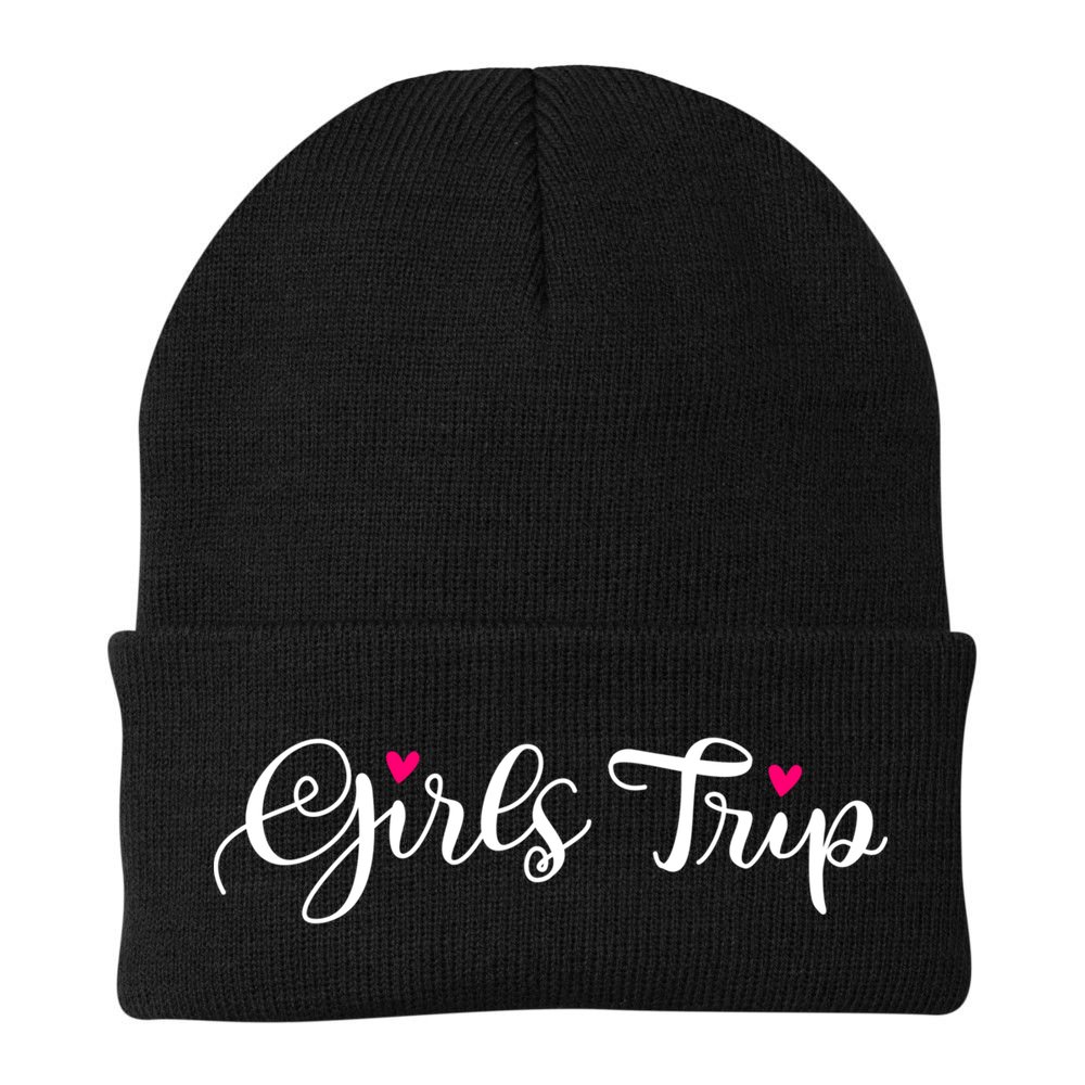 Girls Trip Cute Matching Getaway Vacation Gift Girls Weekend Gift Beanie