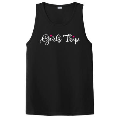 Girls Trip Cute Matching Getaway Vacation Gift Girls Weekend Gift PosiCharge Competitor Tank