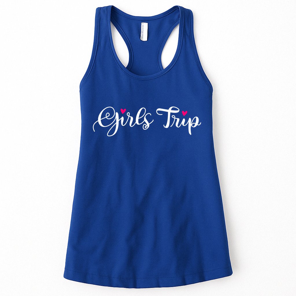 Girls Trip Cute Matching Getaway Vacation Gift Girls Weekend Gift Womens Tank Top