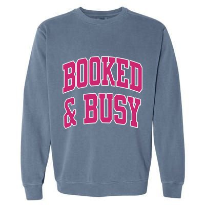 Girl Tribe Co Booked & Busy Garment-Dyed Sweatshirt