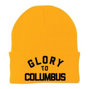 Glory To Columbus Soccer Knit Cap Winter Beanie