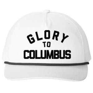 Glory To Columbus Soccer Snapback Five-Panel Rope Hat